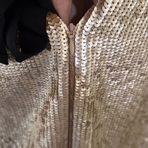 JCREW SEQUIN TOP w/ RIBBON BACK SZ 12T NWOT - Picture 8 of 12